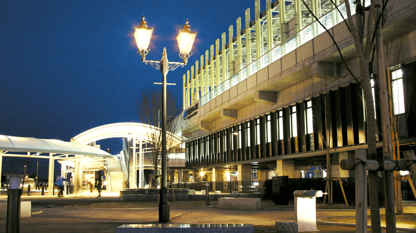 Sekinoshita land readjustment project, Natori City, and Shimomasuda Rinku land readjustment project
/ Natori Rinku Town (2003–2012) example1